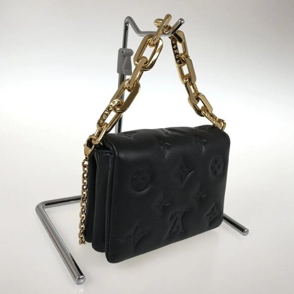 LOUIS VUITTON Monogram Embossed Coussin Belt Bag M81125 Hand bag - Picture 4 of 16